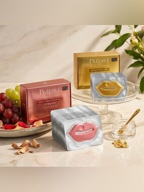 🔥Predire Lip Mask Bundle🔥24K Gold Collagen & Stem Cell Set ~ retail $800